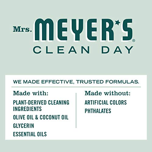 Mrs. Meyer's Clean Day's Bar Soap, Use as Body Wash or Hand Soap, Cruelty Free Formula Made with Essential Oils, Birch Wood Scent, 5.3 oz, 1 Bar