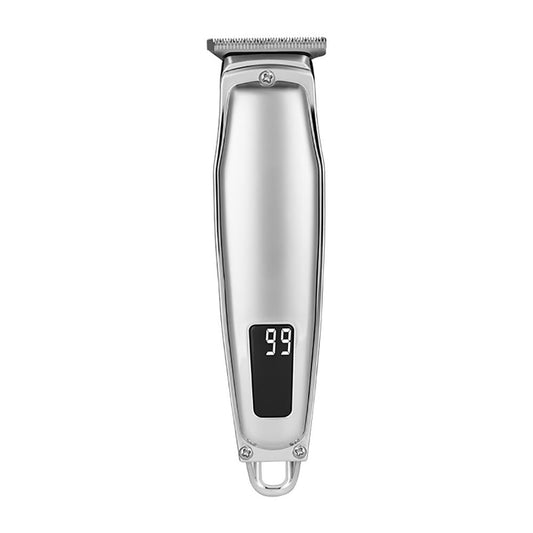 GLESVOWIO Hair Clippers for Men Hair Clipper Beard Trimmer Low Noise Strong Power Men's Barber Machine Fine Steel Cutter Head USB(Silver) Beauty and Personal Care GLESVOWIO