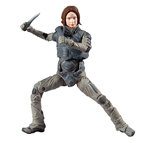 McFarlane Toys Dune Lady Jessica 7-inch Action Figure with Build-A Glossu ‘Beast’ Rabban Figure Parts, Multicolor