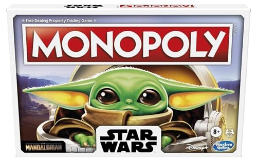 Monopoly: Star Wars The Child Edition Board Game for Families and Kids Ages 8 and Up, Featuring The Child, Who Fans Call Baby Yoda
