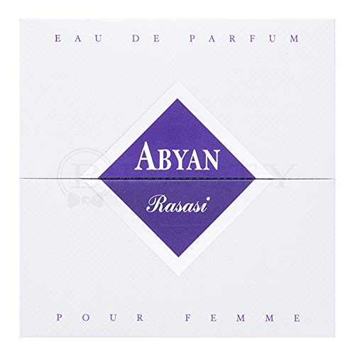 RASASI Abyan for Women EDP - Eau De Parfum 95 ML (3.2 oz) I Irresistible Pour Femme Spray I Lingering Sensuousness of Amber, Wood and Vanilla I