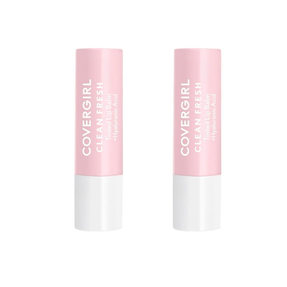 Pack of 2 CoverGirl Clean Fresh Tinted Lip Balm, Bliss you Berry 600 Beauty and Personal Care COVERGIRL
