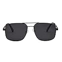 I-SEA Women's El Morro Polarized Sunglasses - Aviator Sunglasses for Men & Women, Trendy Sunglasses with Scratch-Resistant Lenses & Hand-Polished