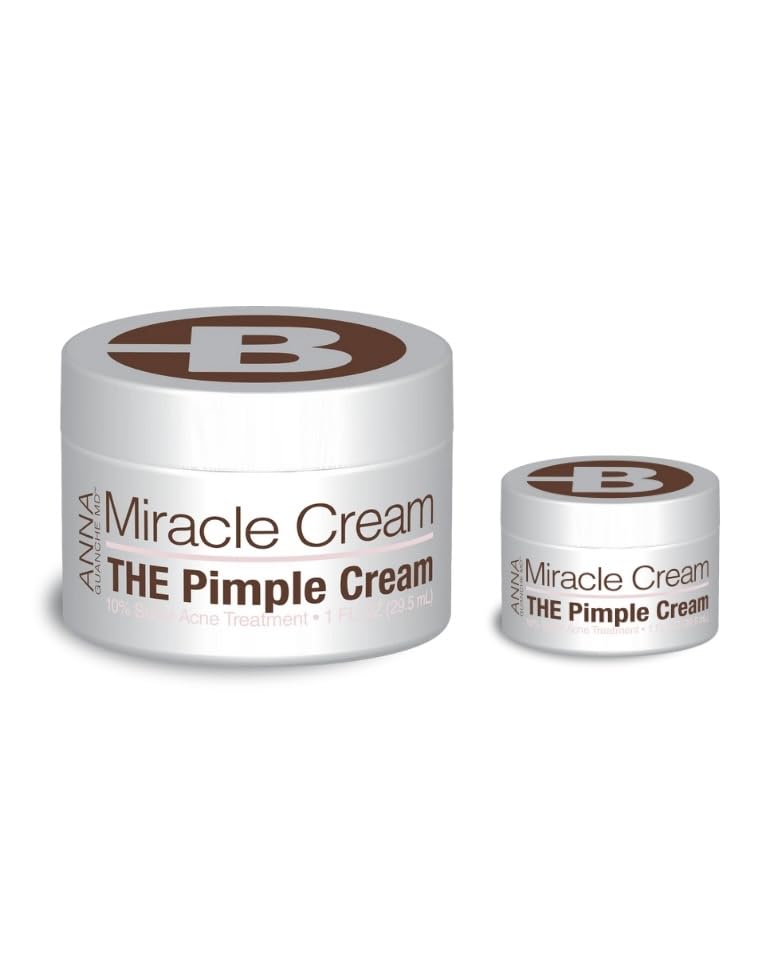 Anna Guanche MD Miracle Cream - Acne Treatment that Quickly Reduces Pimples & Redness
