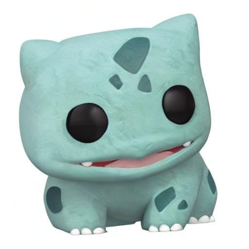 Funko Pop! Games: Pokémon - Flocked Bulbasaur Vinyl Figure, Spring Convention Exclusive
