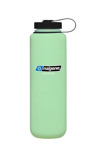 Nalgene Sustain Tritan BPA-Free Water Bottle Made with Material Derived from 50% Plastic Waste (Using ISCC Certified Mass Balance), 48 OZ, Wide