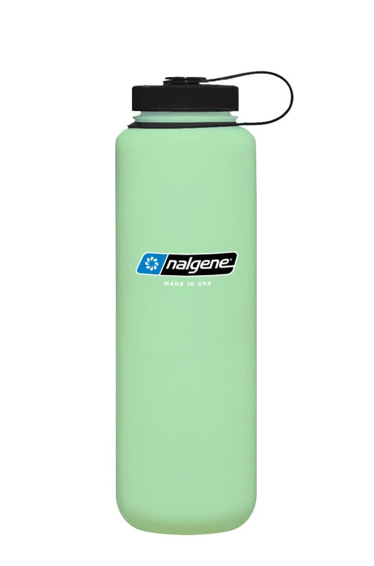 Nalgene Sustain Tritan BPA-Free Water Bottle Made with Material Derived from 50% Plastic Waste (Using ISCC Certified Mass Balance), 48 OZ, Wide