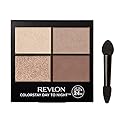 Revlon ColorStay Day to Night Eyeshadow Quad, Longwear Shadow Palette with Transitional Shades and Buttery Soft Feel, Crease & Smudge Proof, 500