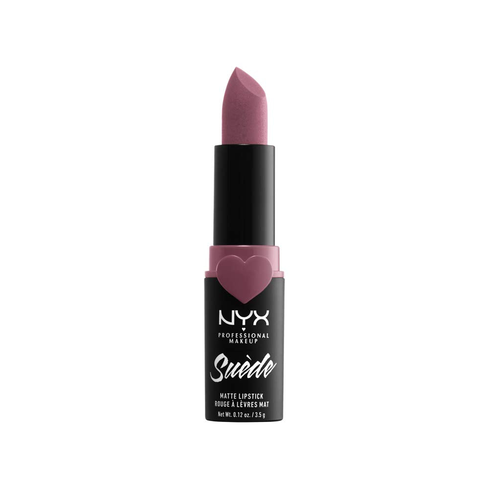 NYX PROFESSIONAL MAKEUP Suede Matte Lipstick, Soft Spoken