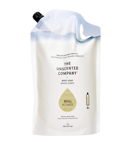 The Unscented Company Unscented Body Soap Refill, 67.6 FZ