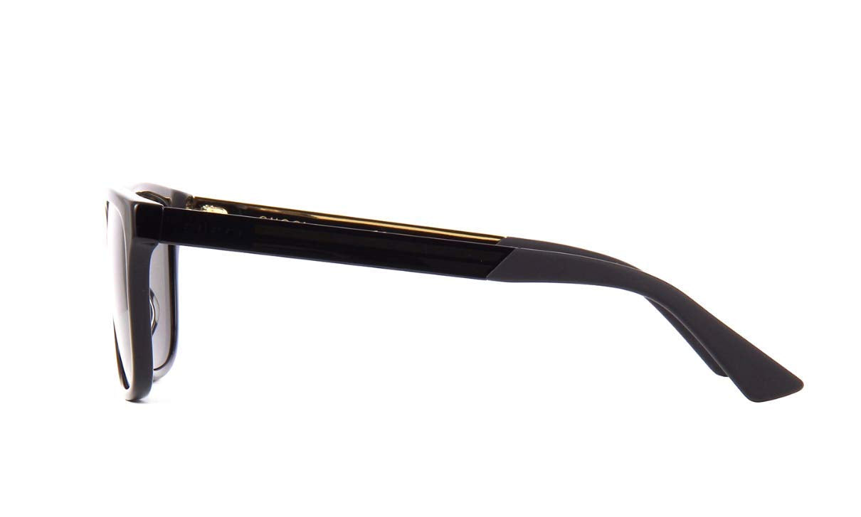 Gucci GG0687S - 002 Sunglasses Black w/Grey Polarized lens 57mm