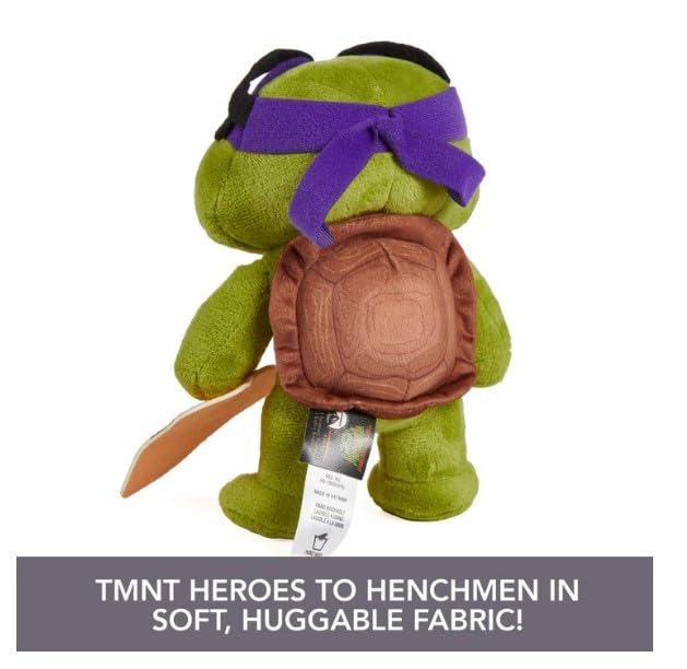 Teenage Mutant Ninja Turtles Mattel 8 Inch - Turtle Tot Donatello - Donnie | Soft Action Toy Figure Ages 3+
