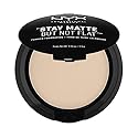 NYX PROFESSIONAL MAKEUP Stay Matte But Not Flat Powder Foundation, Nude