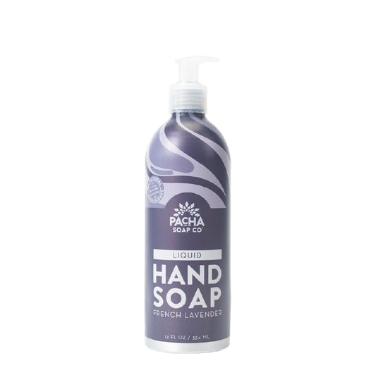 PACHA SOAP French Lavender Liquid Hand Soap, 12 FZ Beauty & Personal Care Pacha Soap Co