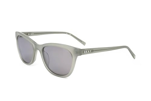 DKNY Women's DK502S Square Sunglasses, Milky Cement, 53/19/135