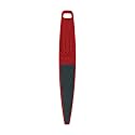 ForPro Professional Collection Red Panda Foot File, 60/100 Grit, Double-Sided Pedicure File for Feet and Heels, 10.5” L