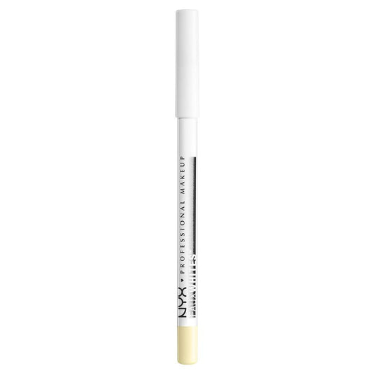 NYX PROFESSIONAL MAKEUP Faux Whites Eye Brightener, Eyeliner Pencil - Vanilla (Beige With Peach Undertones)