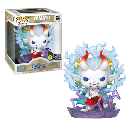 Funko Pop! ONE Piece: Yamato 6-inch Glow in The Dark #1596 [Exclusive] Vinyl Figure