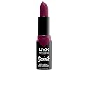 NYX PROFESSIONAL MAKEUP Suede Matte Lipstick, Vegan Formula - Girl, Bye (Berry)
