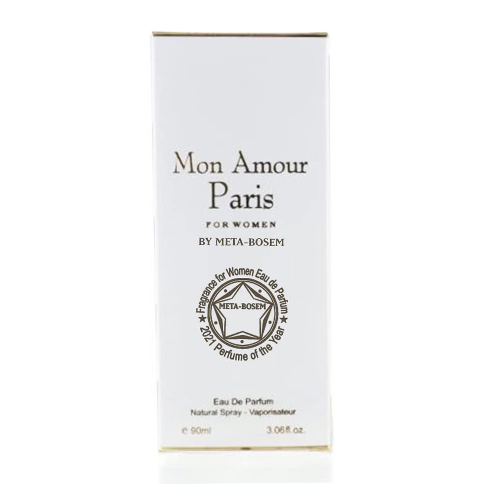 META-BOSEM MON AMOUR PARIS - DONNA BELLA ITALIA, Eau de Parfum Spray for Women, Wonderful Gift, Feminine, Daytime and Casual Use, for all Skin Types Beauty & Personal Care META-BOSEM