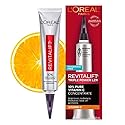 L'Oreal Paris Revitalift 10% Pure Vitamin C Face Serum for Brighter Skin & Reduced Wrinkles, Fragrance Free, 1 0z.