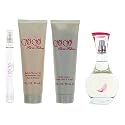 Paris Hilton Can Can for Women Gift Set (Eau de Parfum Spray, Lotion, Bath and Shower Gel, Perfume Stick)