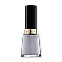 Revlon Nail Enamel, Chip Resistant Nail Polish, Glossy Shine Finish, in Black/Grey, 905 Sophisticated, 0.5 oz