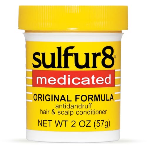SULFUR8 Medicated Anti-Dandruff Hair & Scalp Conditioner 2 oz - Helps Control Dandruff, Soothes Itchy Scalp & Moisturizes Hair with Refreshing Clean Beauty and Personal Care SULFUR8 Default Title