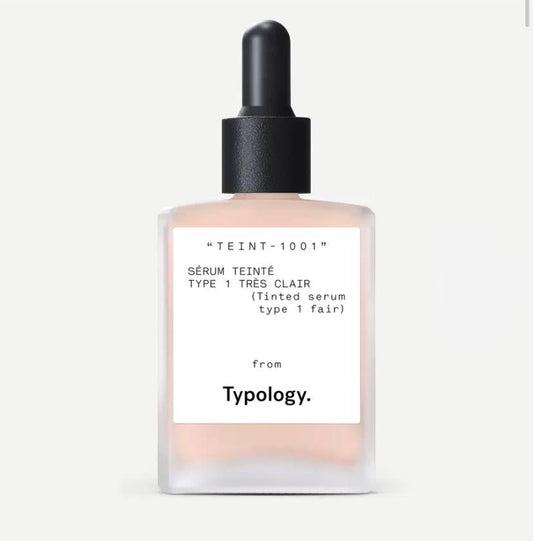 Typology Tinted Serum with Vitamin C, Squalane & Aloe Vera - Type 1 / Fair