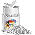 MARBLERS Twinkle Glitter [Silver] 1.5oz (42g) | Fine | Non-Toxic, Vegan, Cruelty-Free | Face, Body, Eyeshadow, Hair, Festival, Party Makeup | Nail
