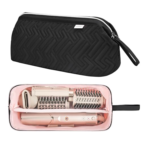Leudes Hair Tools Travel Bag for Shark Flexstyle Carrying Case Portable Shark Hair Air Wrap Dryer Case Waterproof Dustproof Flat Curling Iron Travel Beauty and Personal Care Leudes Default Title
