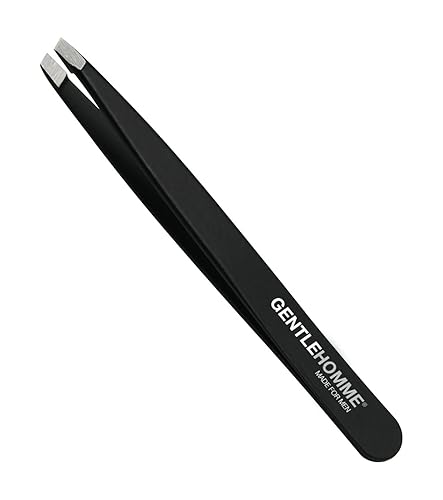 Gentlehomme - Tweezers - Men’s Beard, Eyebrow & Facial Hair Tweezers - Shape Eyebrows & Clean Up Your Beard - Designed to Grasp Thick, Coarse Hair