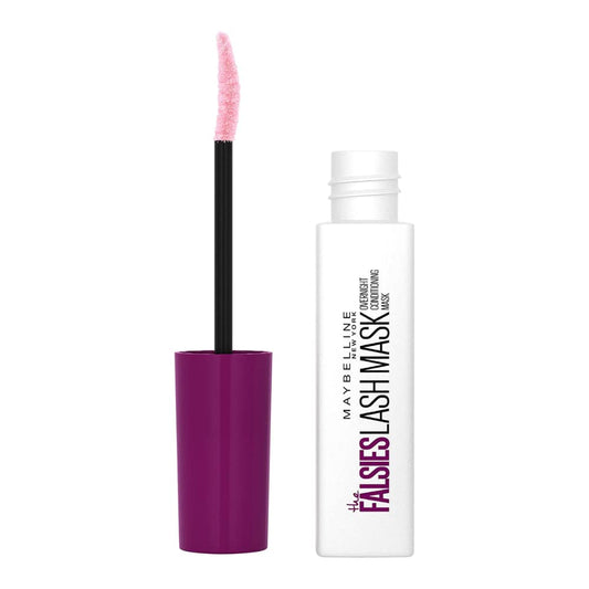 Maybelline New York The Overnight Eyelash Conditioner with Shea Butter and Argan Oil, Falsies Lash Mask, 0.33 Fl Oz