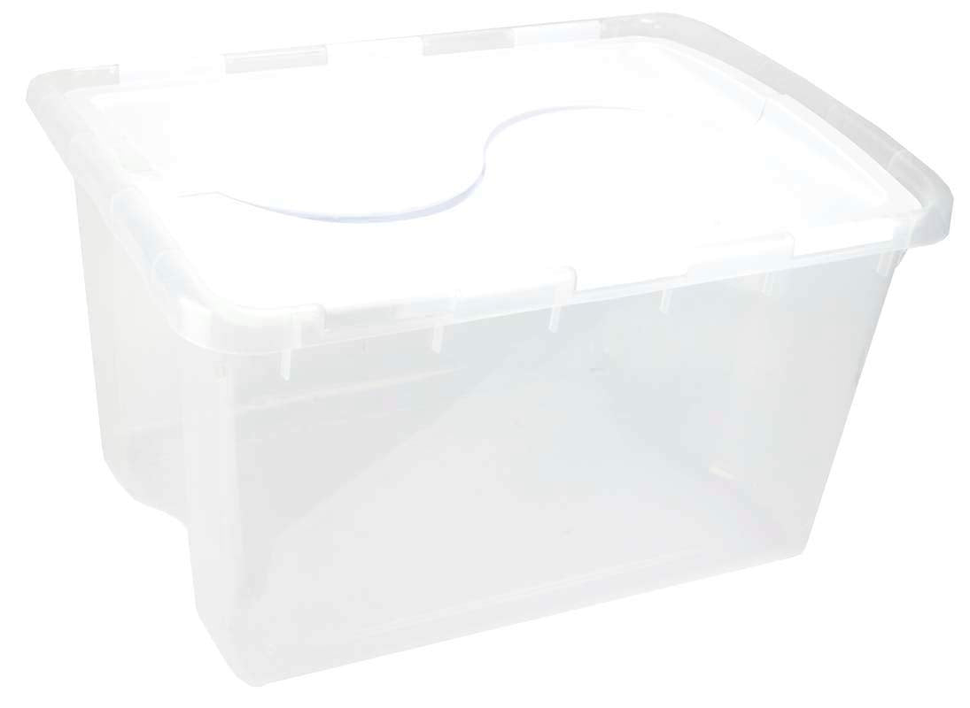 STERILITE 19148006 48QT Hinged Lid Store Box