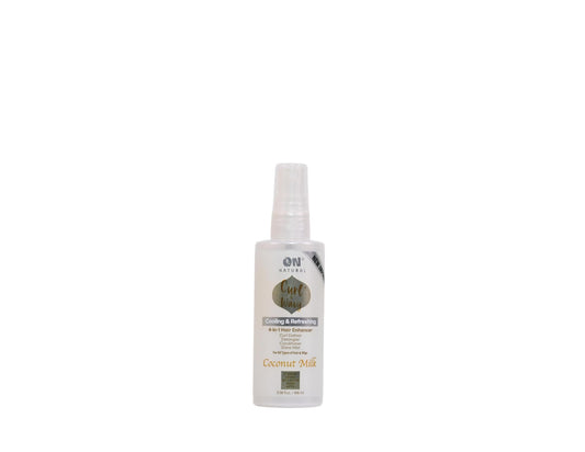 On Natural Curl-N-Wavy 4-in-1 Hair Enhancer For All Hair Texture [Coconut Milk] 3.4 OZ