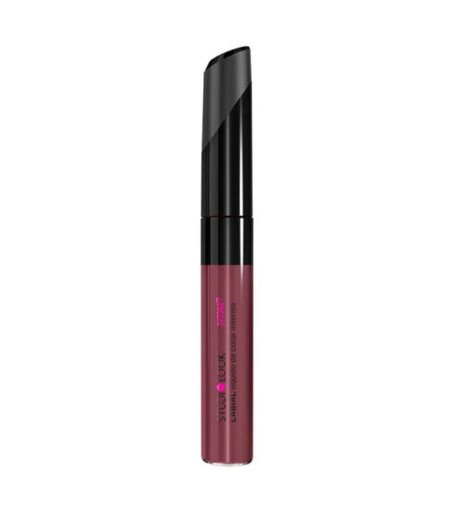 Cyzone Studio Look Intense Color Liquid Lipstick, Long-lasting, High Fixing, Color: Mauve .20 oz (6ml)
