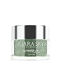 Kiara Sky Nail Art 3D Glitter 1 oz | Sprinkle On Collection | Mix with Acrylic, Gel Polish or dip Powder | One in Cha-Million (Vivid Green & Gold