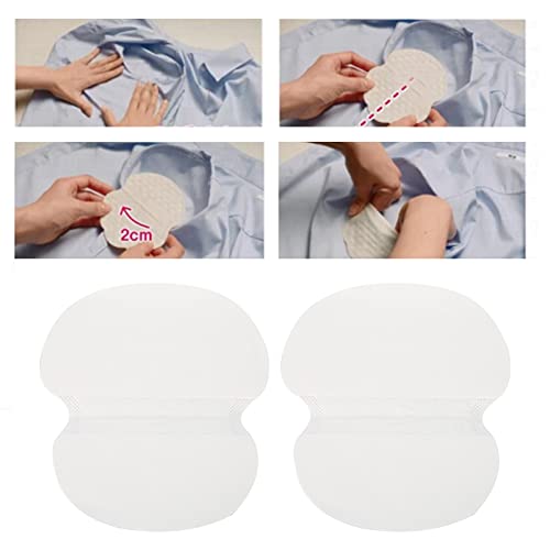 Armpit Pad for Under Breasts, Disposable Underarm Sweat Absorbent Pads Unisex Cotton Armpit Sweat Protector Guard (10PCS) Beauty and Personal Care Ejoyous