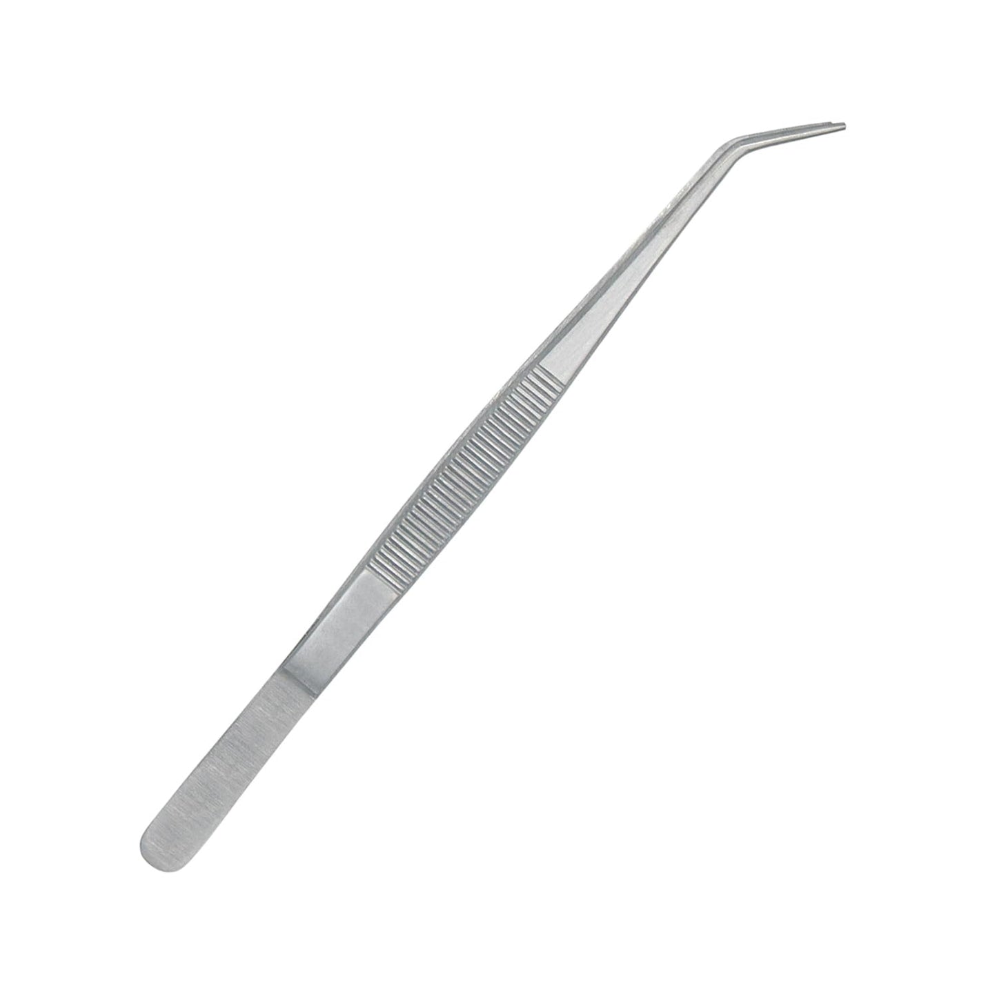 Stainless Steel Tweezers, with Curved Serrated Tip Multipurpose Tweezers Sewing Machine Tweezers Forceps for Craft Repairing (1) Beauty and Personal Care SURGICAL ONLINE