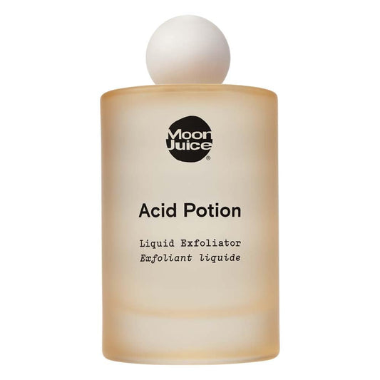 Moon Juice Acid Potion Liquid Face Exfoliator - 25% AHA BHA Exfoliant with Reishi + Niacinamide - Helps Resurface Skin, Unclog Pores & Stimulate