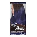 SPLAT MELTS COMPLETE KIT WITH BLEACH AND 2 SEMI-PERMANENT HAIR COLORS (Blueberry & Dark Chocolate)