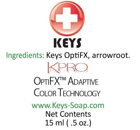 Keys KPRO All Natural Tinted HD Powder with OptiFX Adaptive Color Technology and Arrowroot Powder, Smooths Fine Lines and Blurs Imperfections, Vegan