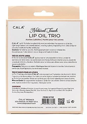 Feel Foxy LIP OIL TRIO: JOJOBA, ARAGON, COCONUT
