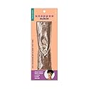 SWIRLYCURLY Women’s Fashion Headband for Natural, Curly Hair | No-Slip, 3-Snap, Adjustable, Washable, Turban Headwrap (Cream)