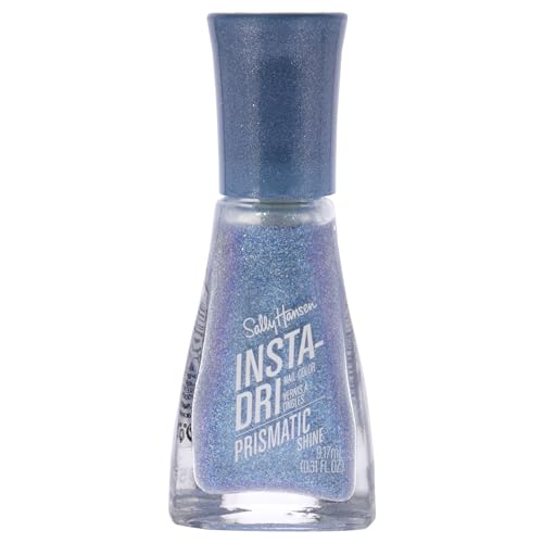 Insta-Dri Nail Color - 025 Cosmic Blu by Sally Hansen for Women - 0.31 oz Nail Polish