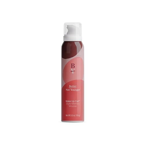 Better Not Younger Volumizing Mousse - Lightweight Hair Volumizer for Fine Hair with Biotin - Adds Body & Shine - 48H Hold - Anti-Frizz & Sulfate-Free