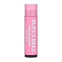 Burts Bees 100% Natural Tinted Lip Balm, Pink Blossom with Shea Butter & Botanical Waxes 1 Tube