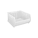 Quantum Storage QUS957 Plastic Stacking Hulk Container - 23-7/8" x 22-1/2" x 12" - 1 Pack