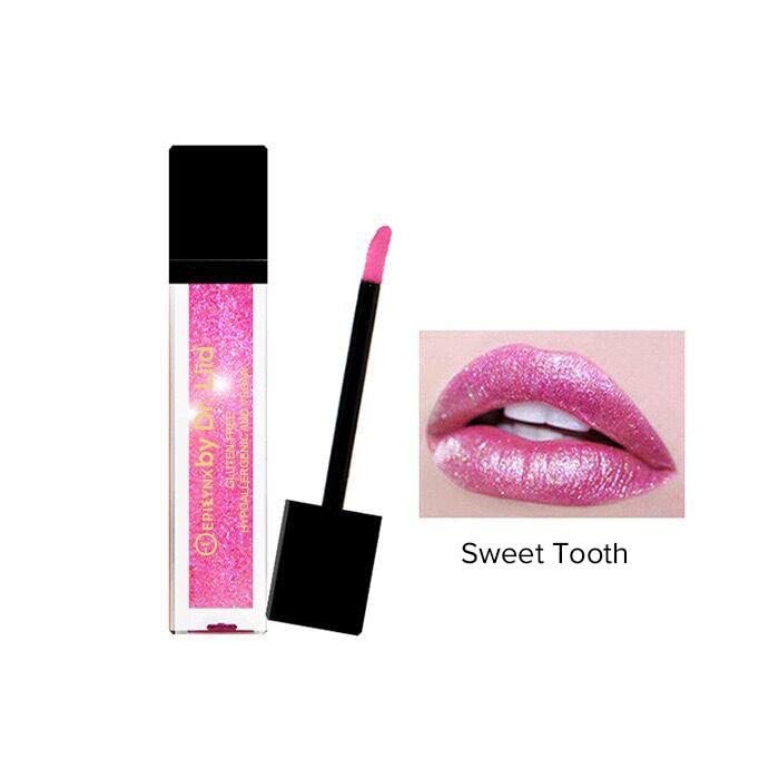 EPILYNX Vegan Glitter & Matte Liquid Lip Gloss - Moisturizing Formula for Hydration & Long Lasting Wear - Cruelty Free, Paraben Free, Gluten Free
