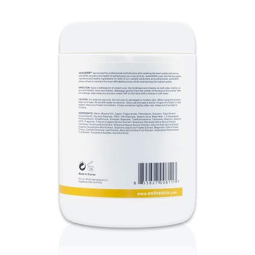 estheSKIN Vitamin Facial Massage Cream for European Skin Care, 33.8 fl.oz. / 1000 ml